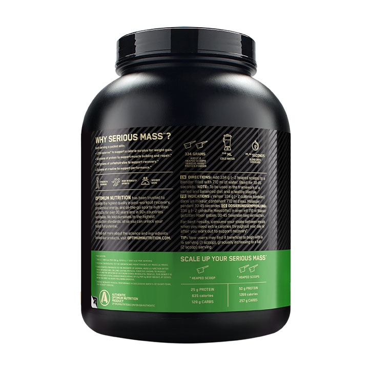 Optimum Nutrition Serious Mass Strawberry 2.72kg